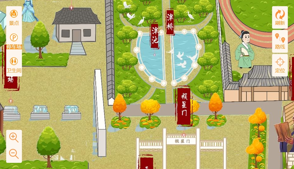 石门手绘地图景区语音讲解导览系统：智慧景区建设的基石